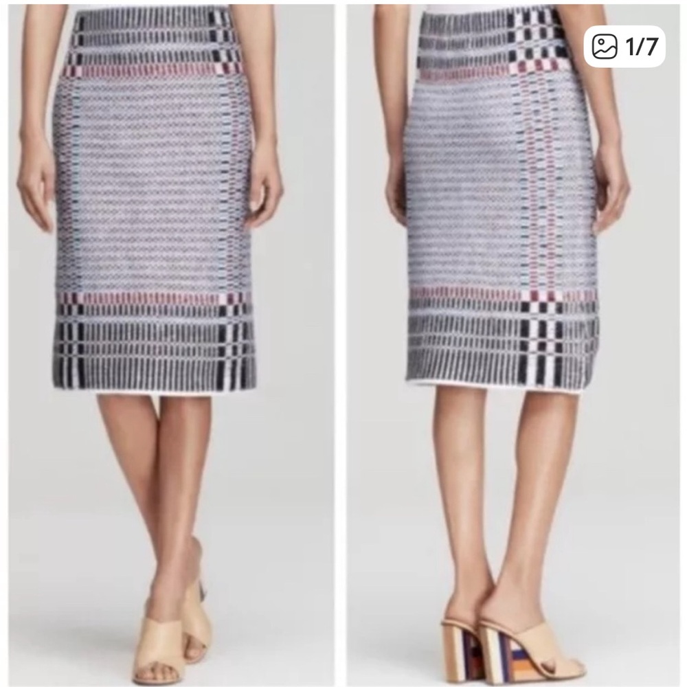 ISO Patterned Pencil Skirt XL